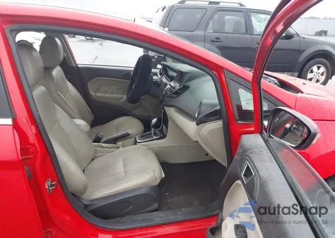 2014 Ford Fiesta Titanium from USA, damaged, VIN 3FADP4CJ4EM100444